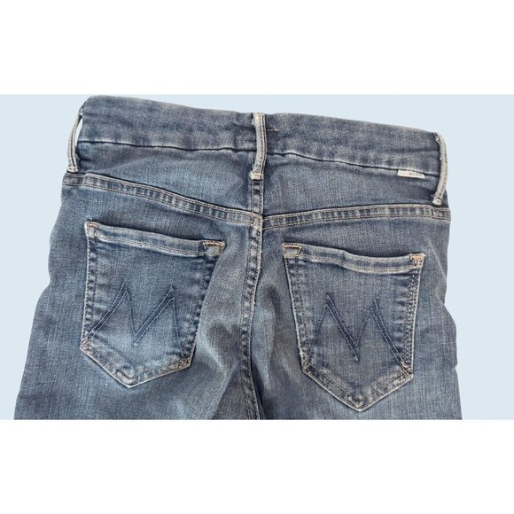 MOTHER Denim High Waisted Looker Jean Girl Crush Wash Size 25 - Picture 6 of 8